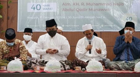 Majelis Dzikir dan Tahlil 40 Hari KH. R. Muhammad Najib Abdul Qodir Munawwir dilaksanakan Secara Virtual